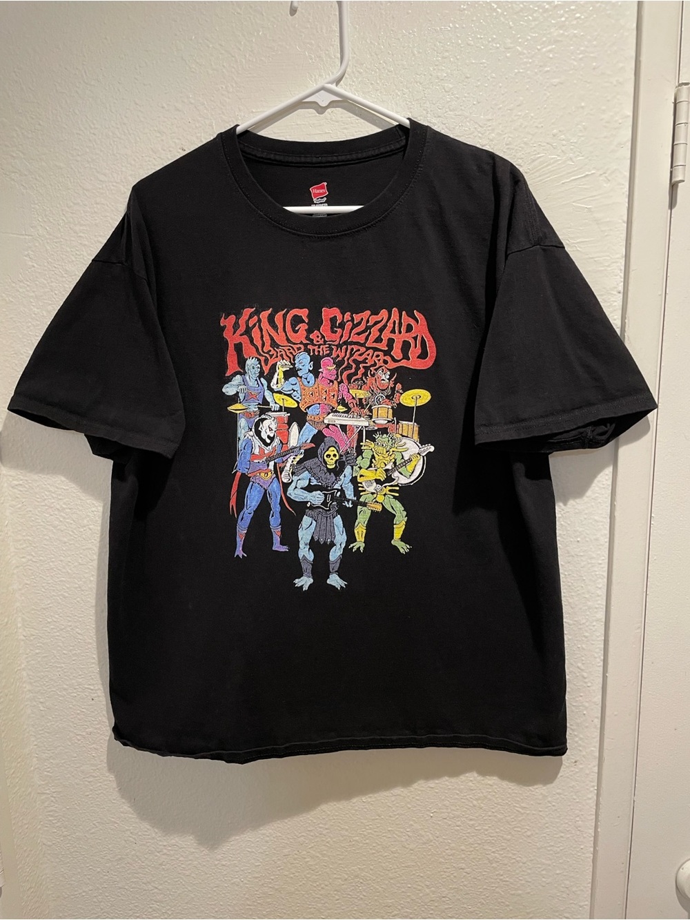 King Gizzard & The Lizard Wizard Masters Tee Black XL Skeletor Band Shirt Men